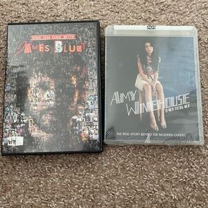 🔥🎶Y2K MUSIC THROWBACK🎁👏 - Amy Winehouse & James Blunt DVDs